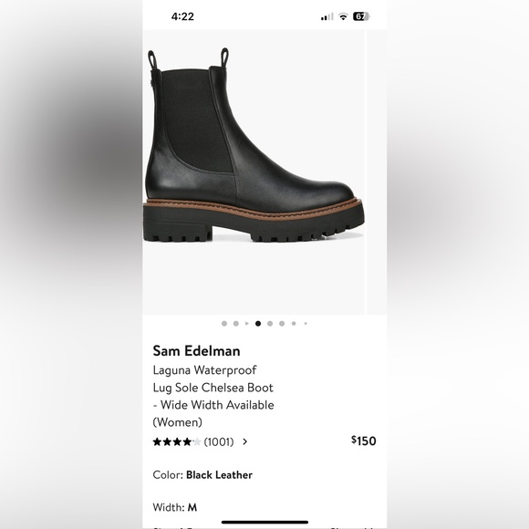 Sam Edelman Laguna Waterproof Chelsea Boot - Picture 12 of 14